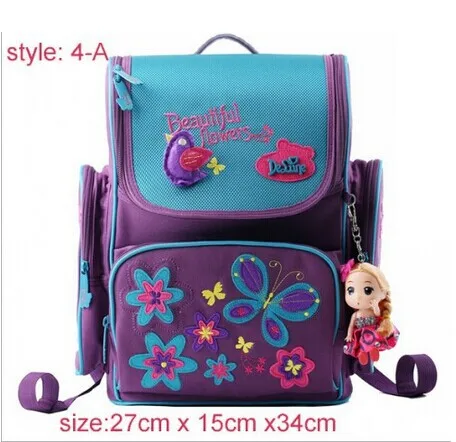 Портфолио школа сумки девочки мальчики ортопедические рюкзак Mochila Infantil россия