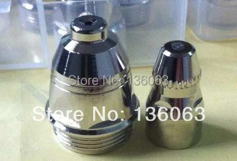 

P80 electrode and nozzle for 100A plasma consumables