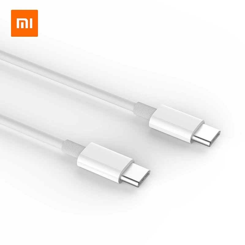 Original xiaomi notebook air usb type c to usb type c cable for apple macbook pro usb c cable fast charging for Samsung 9 huawei - Тип штекера: 5A 100W