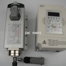 Фрезерный станок с ЧПУ шпиндель ER11 воздушное охлаждение 1.5KW шпиндель с 4 шт. подшипник+ 1 шт. 1.5kw инвертор