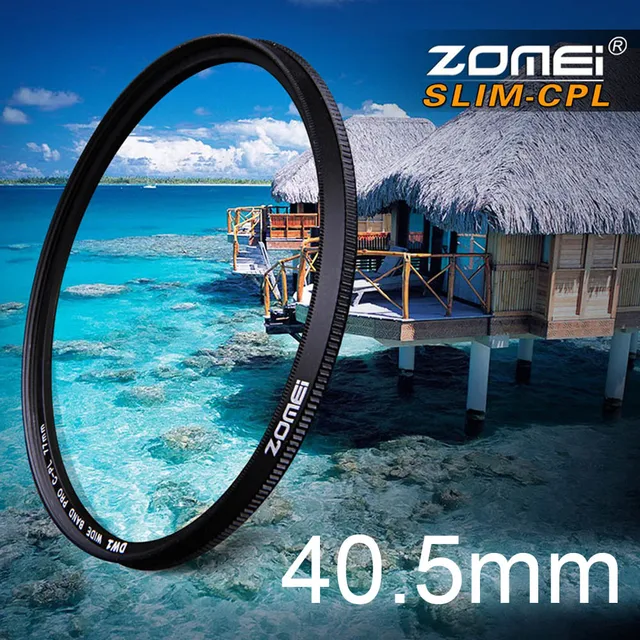 Special Offers Zomei 40.5mm Ultra Slim CPL Filter Circular Polarizing Polarizer Filter for Olympus Sony Nikon Canon Pentax Hoya Lens 40.5 mm