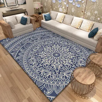 

6mm 3D Plum Series Carpet Chinese Style Living Room Bedroom Hallway Kitchen Bathroom Rug Absorb Water Wedding Decoration