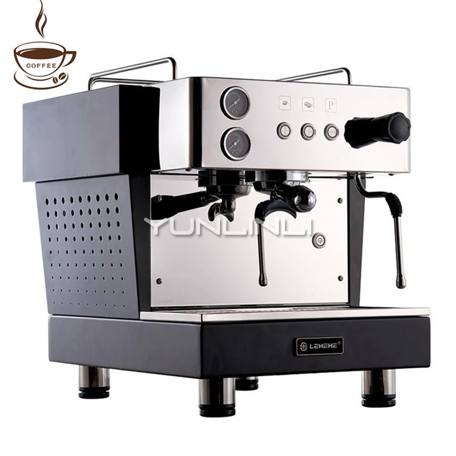 

Office Machine Grinder Semi-automatic Espresso Coffee Grinding Machine Steam High Pressure Italian Commerical Coffee Maker E1
