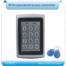 DIY контроль доступа металлический корпус RFID 125 кГц контроль доступа+ пароль машина контроль доступа электрозамок