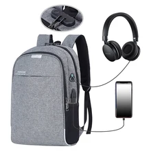 Школьный рюкзак для подростков, студентов, рюкзаки с защитой от кражи, сумки для ноутбука, мужской женский рюкзак с зарядкой через usb, музыкальный рюкзак для мальчиков и девочек, школьный рюкзак