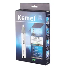 Kemei professional men electric shaver nose ear hair trimmer painless women trim eyebrow beard tondeuse cut shaver