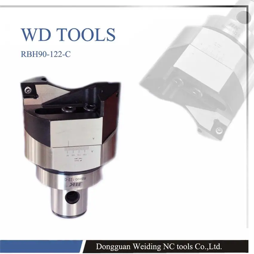 

High precision 0.02mm RBH90-122 Twin-bit Rough Boring Head RBH90 boring head used for deep holes