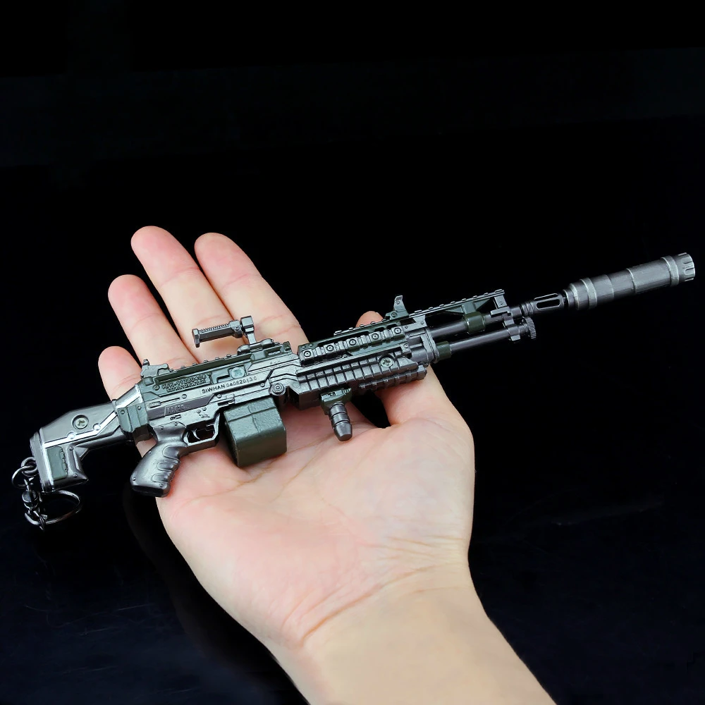 

APEX Hero M600 Fire-spraying Light Machine Gun Alloy Weapon Toy Model APEX Legends Weapon Playerunknown's Battlegrounds Game