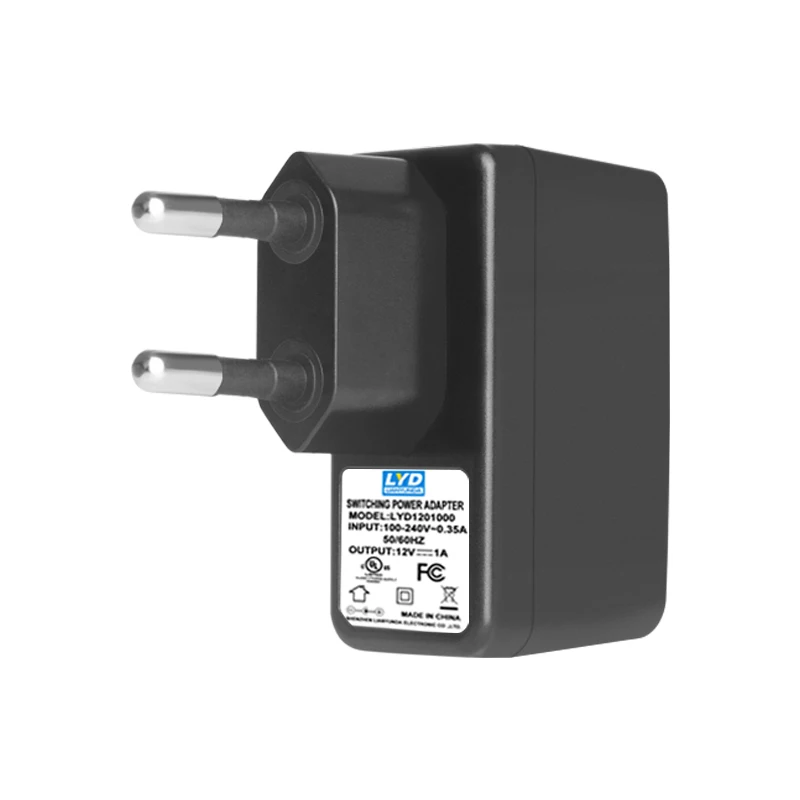 12 V/1A US/EU/AU блок питания AC/DC адаптер 100 240V 50 60HZ противопожарное зарядное устройство