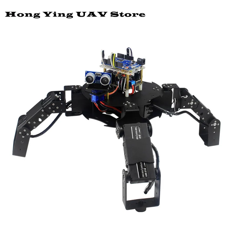 

DIY Robo-Soul CR-4 Hexapod four-legged robot set LDX-218 digital servo 20CH controller Arduino development kit robot toy