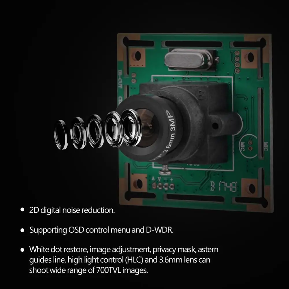 Мини Квадрокоптер FPV Camera Drone PCB Board 5 8G/1 2G/2 4G 700TVL NTSC/PAL RC Аксессуары дистанционного