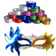 3 шт. художественная гимнастика украшения голографические ленты RG призматические блестящие ленты художественные обручи палочки кольцо