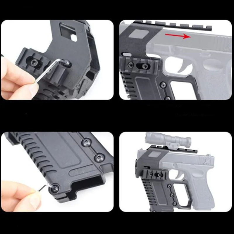 Водяной пистолет Glock загрузочное устройство обновленный набор полевое оборудование аксессуары Glock G17 G18 G19 Универсальный