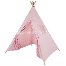 Детский тент индейский вигвам детская большая игровая комната в помещении Экологичная портативная уличная Комната принцессы