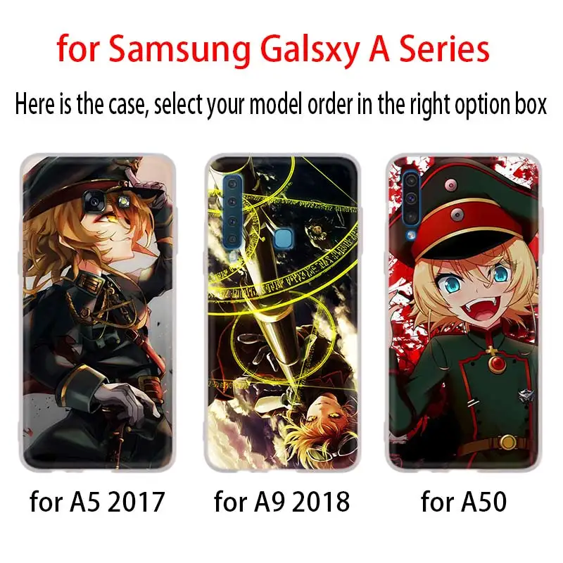 Японское аниме youjo senki для Samsung Galaxy A10/A30/A40/A50/A70 A9 A8 A6 a7 2018 A3 A5 2017 2016 мягкий чехол из