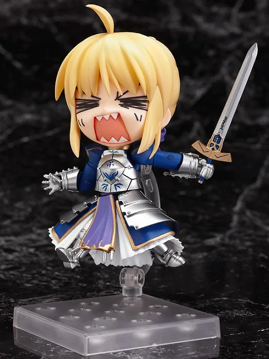 

Anime Fate Stay Night Saber Nendoroid 121 BJD Cute Figure Model Toys