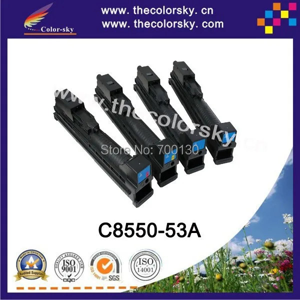 

(TCH-9500) remanufactured color toner cartridge for HP 9500 C8550A - C8553A C 8550A 8550 C8550 original toner powder free dhl