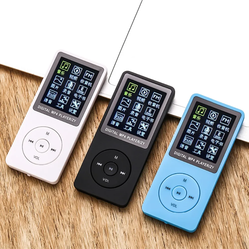 SOONHUA портативный спортивный HiFi MP3 плеер ультра тонкий ЖК экран Поддержка FM радио