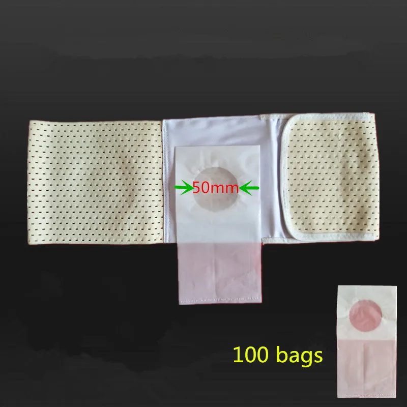 “ Cinto de Bolsas de Colostomia Estoma Sacos Ostomia Colostomia Drenável