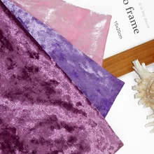 100x160 см золотые бриллианты Вельветовая ткань эластичная фланелевая ткань для шитья одежды своими руками вечерние, свадебные, домашний декор