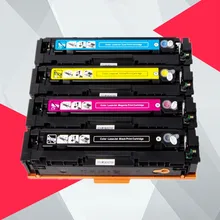 1PK Compatible CF400A CF400 CF401A 403A 201A Color Toner Cartridge For hp Color LaserJet Pro M252dn