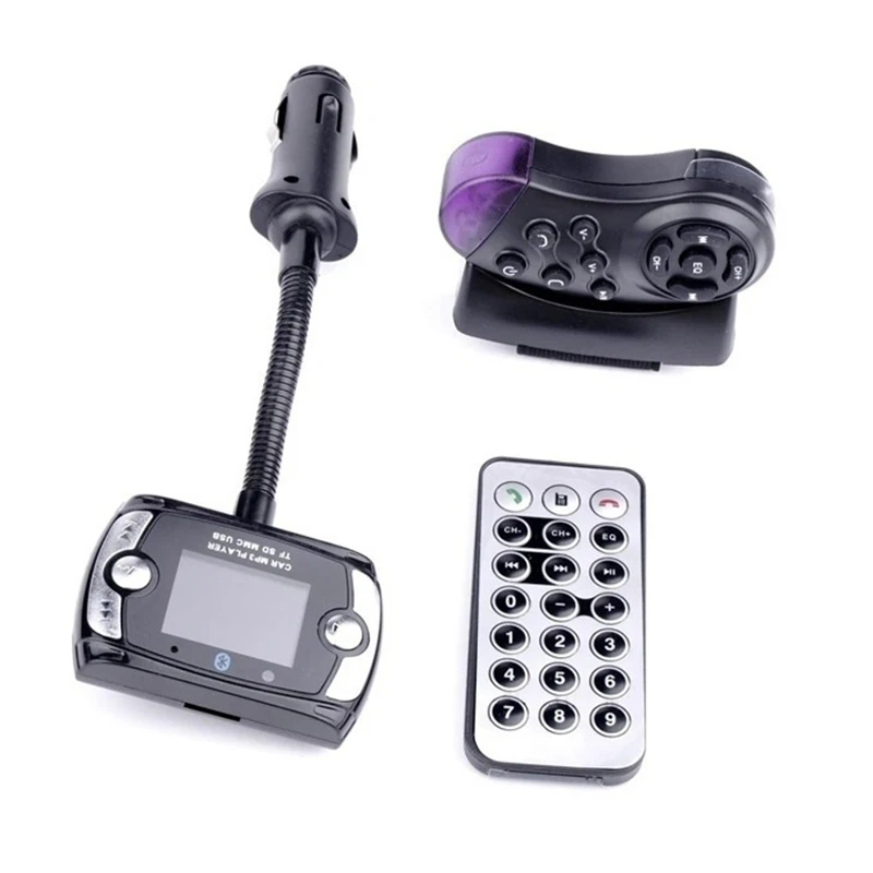 

2018 Bluetooth Hands-free Call Fm Launch Player Auto Parts Usb Car Cigarette Lighter Bluetooth Mp3 Transmitter Car Car-styling