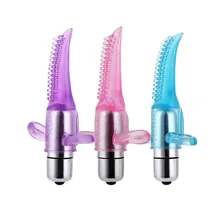 For Gay Oral Vibrating Adult Finger Loop Tongue mini G-spot Vibrator Stimulate Clitoris Female G-Spot Licking Sex Toys For Women