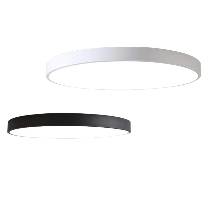 

Modern Style led Ceiling Lights Ultrathin Bedroom Lamp Shape Round with Remote Control Stepless Dimmable for living room