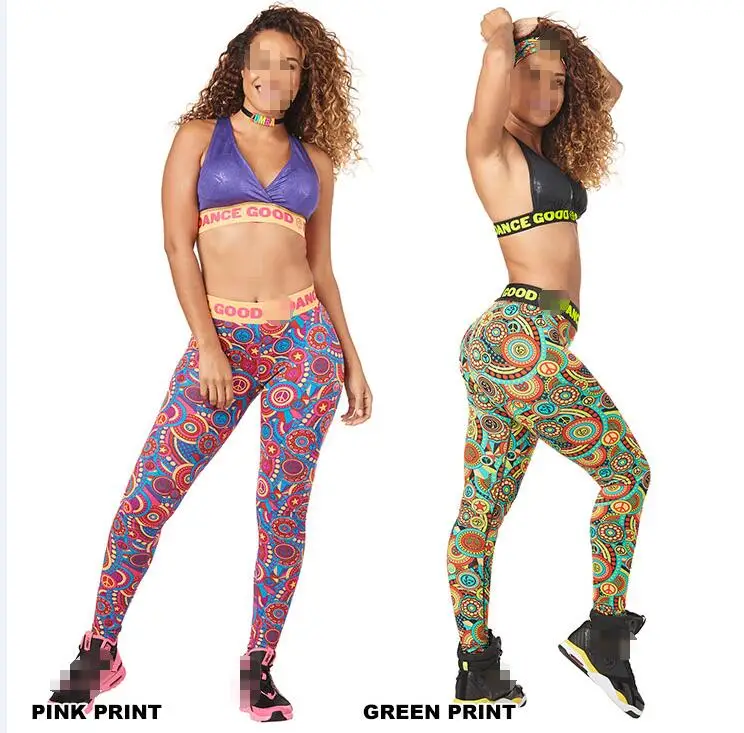 

ADIBAO Womens Knitted trousers sports running legging running tights Feel Good Dance Good Long Leggings p832