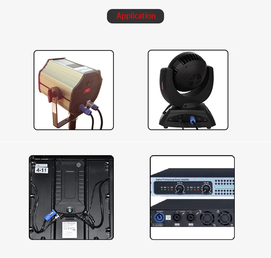Powercon Set Connector (8)