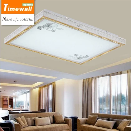 Led plafond verlichting rechthoekige woonkamer verlichting moderne ... Led plafond verlichting rechthoekige woonkamer verlichting moderne ...