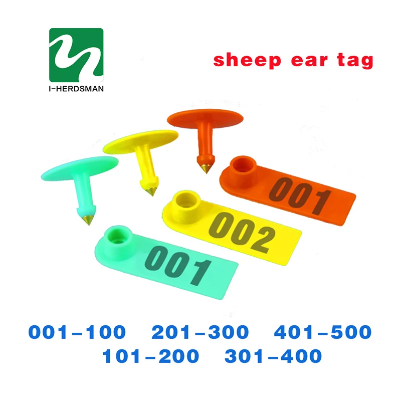 No. 1 500 Sheep ear tag Signs with the word ear Laser Typing Copper