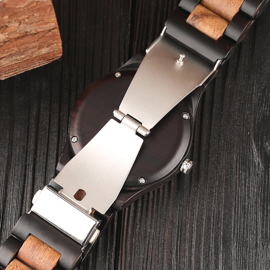 Minimalist Retro Full Wooden Watches Women Men Bamboo Wood Bracelet Fashion Creative Quartz Wristwatch Handmade Gifts Clock Hour 2018 (12)