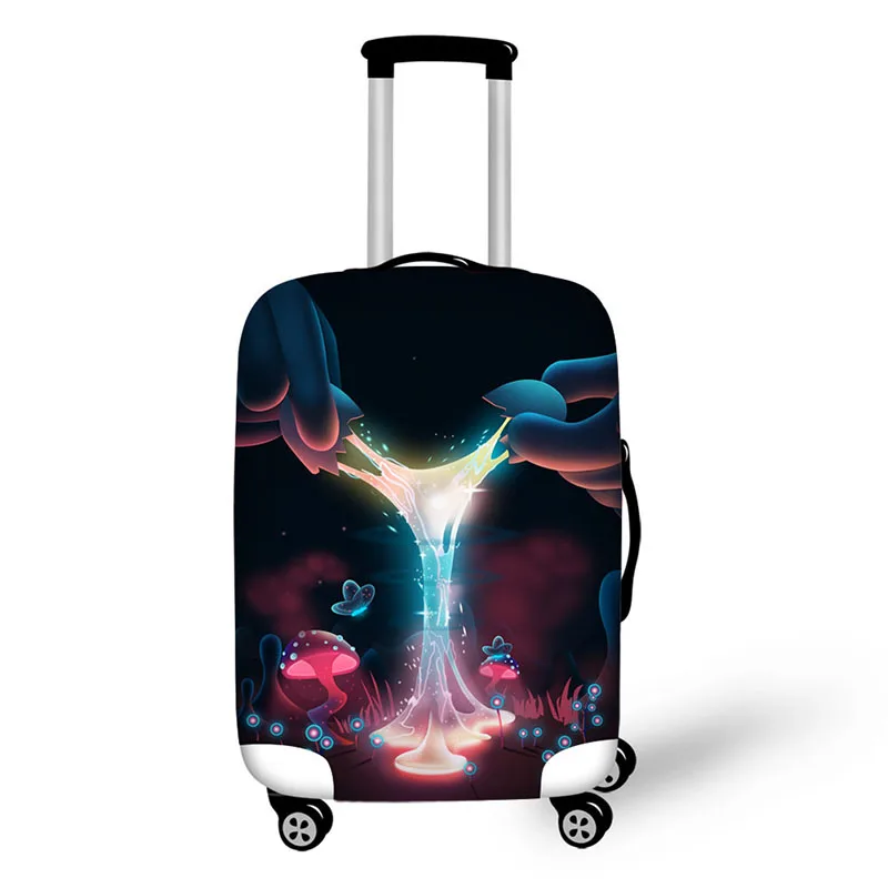 Travel Accessories Suitcase Protective Covers 18-32 Inch Elastic Luggage Dust Cover Case Stretchable Protect Comics pattern Travel Accessories Suitcase Protective Covers 18-32 Inch Elastic Luggage Dust Cover Case Stretchable Protect Comics pattern