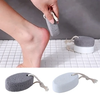 

1PC Ellipse Fiberglass Foot Clean Hard Skin Callus Remover Scrub Bath Pumice Stone Foot Care Tool 2019