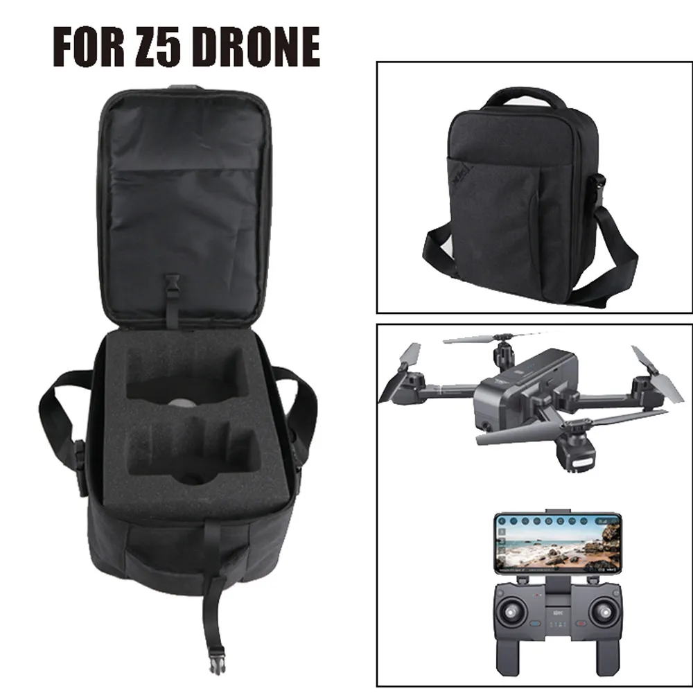 

SJRC Z5 Quadrocopter with HD 1080P Wide-Angle Camera GPS Drone+Backpack Wifi FPV Altitude Hold Follow Me Mode Dro vs Visuo