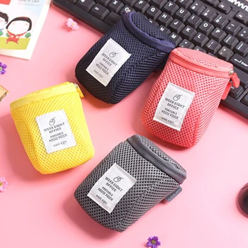

Portable Packaging Luggage Organizer Storage Bag Hard Drive Carrying Case USB Cable Memory Card Charger HDD
