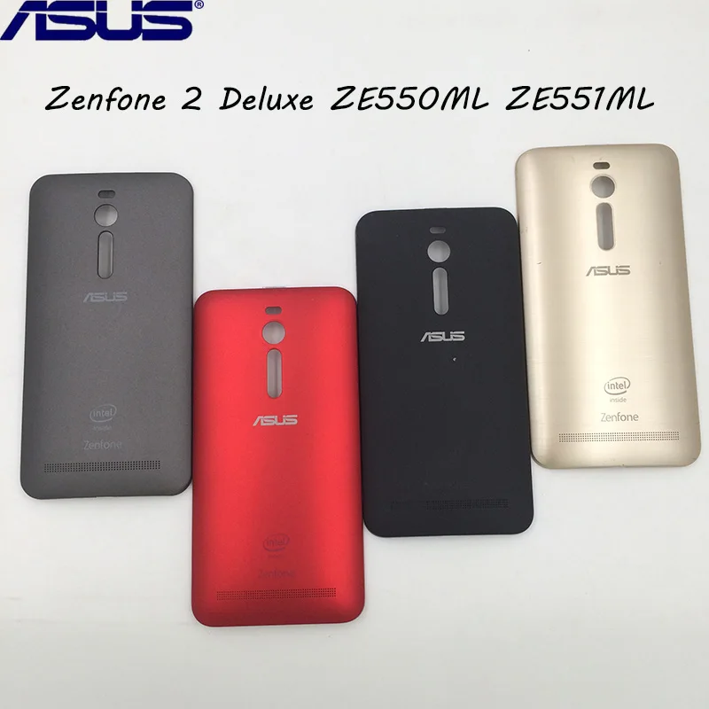 

Original ASUS Zenfone 2 Deluxe ZE550ML ZE551ML Housing Cover Replacement Back Door Battery Case For Power Button logo 5.5inch