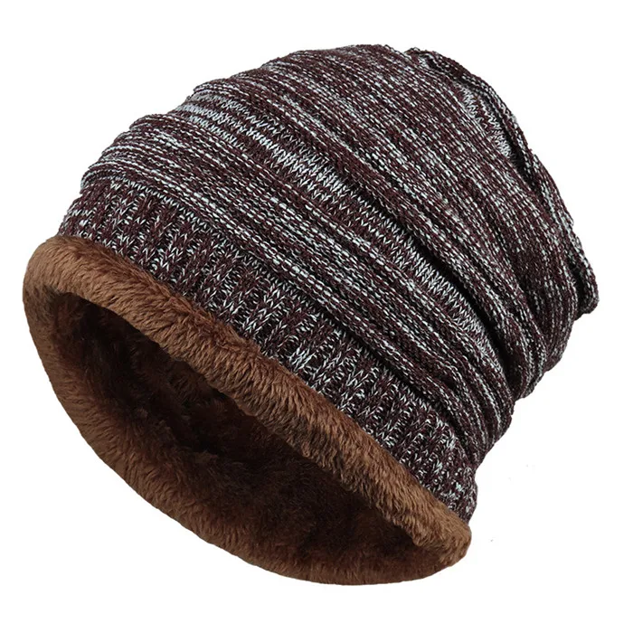 Женская и мужская шляпа для кемпинга шарф зимний плюс бархатные теплые шапки мешковатая шерстяная флисовая шапка шейный платок женские мужские головные уборы воротник набор - Цвет: coffe hat