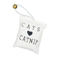 2016 Canvas Bag Printing Catnip Ring Pet Toys Supple Catnip Stuffer Toys Scratch Interactive Toys For Cats And Dogs
