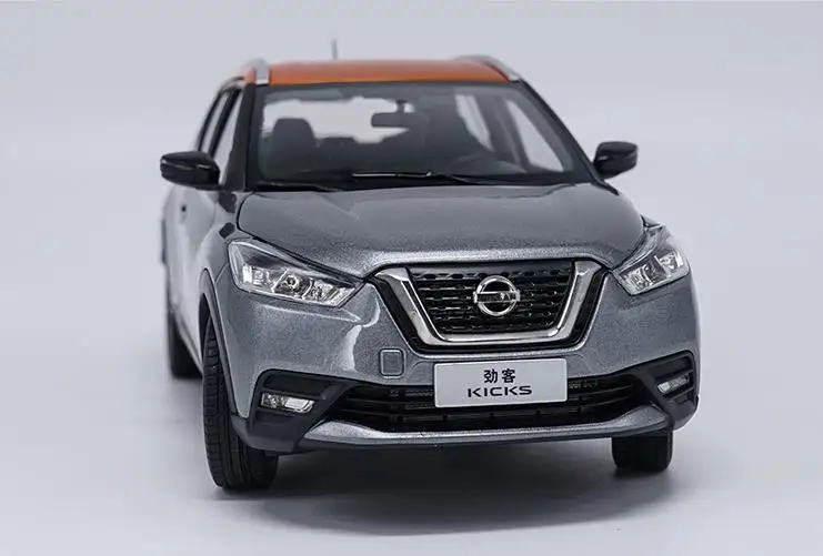 Высокая имитация NISSAN KICKS Коллекция Модель 1:18 передовая модель автомобиля из сплава, литая металлическая модель игрушечного автомобиля