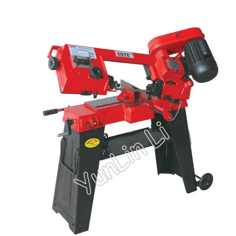 Metal Band Saw 220V 750W Woodworking Sawing Machine Frozen Meat Bone Sawing Machine with English Manual GFW5012 550w 10 inch band sawing machine s0256 band saw joinery sawing machine