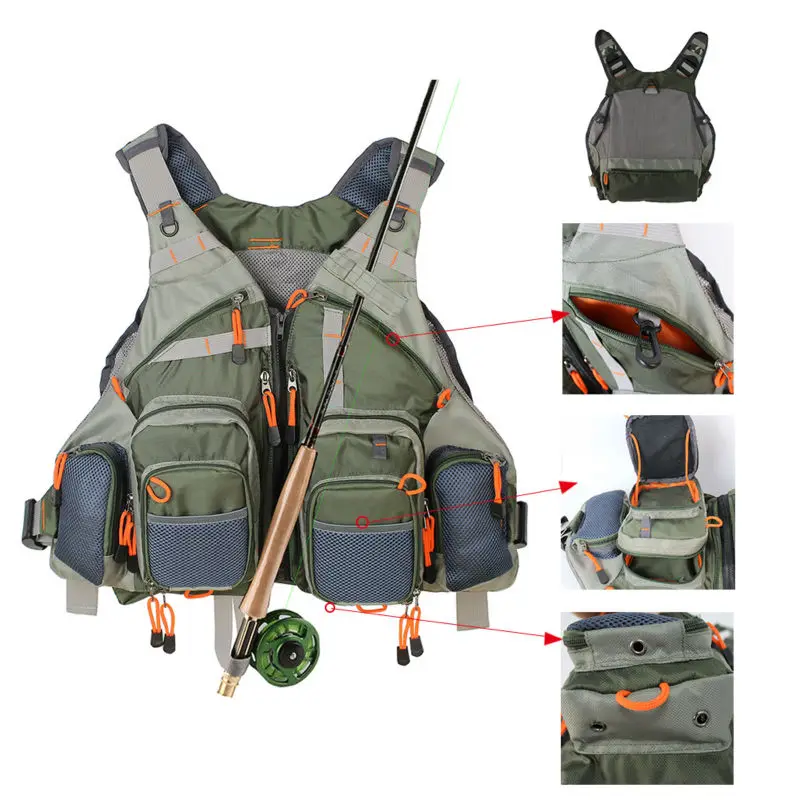 de pesca ajustável ao ar livre roupas