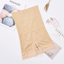 Тренажер для талии утягивающий корректирующий корсет бесшовные женские Утягивающие трусики нижнее белье Корректировщик фигуры кружева S0047