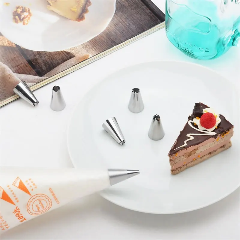 OBRKING-6Pcs-set-Pastry-Nozzles-Icing-Piping-Nozzles-Cake-Decoration-Tips-nozzle-Biscuits-Sugar-craft-Pastry