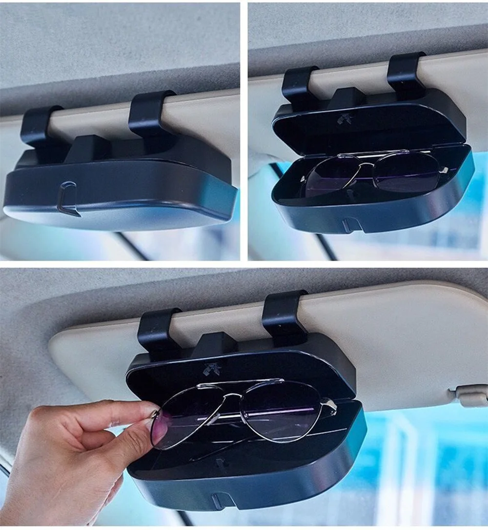 Автомобильный Стайлинг стекло es Box чехол держатель для хранения Chevrolet Chevry bmw Ford Focus
