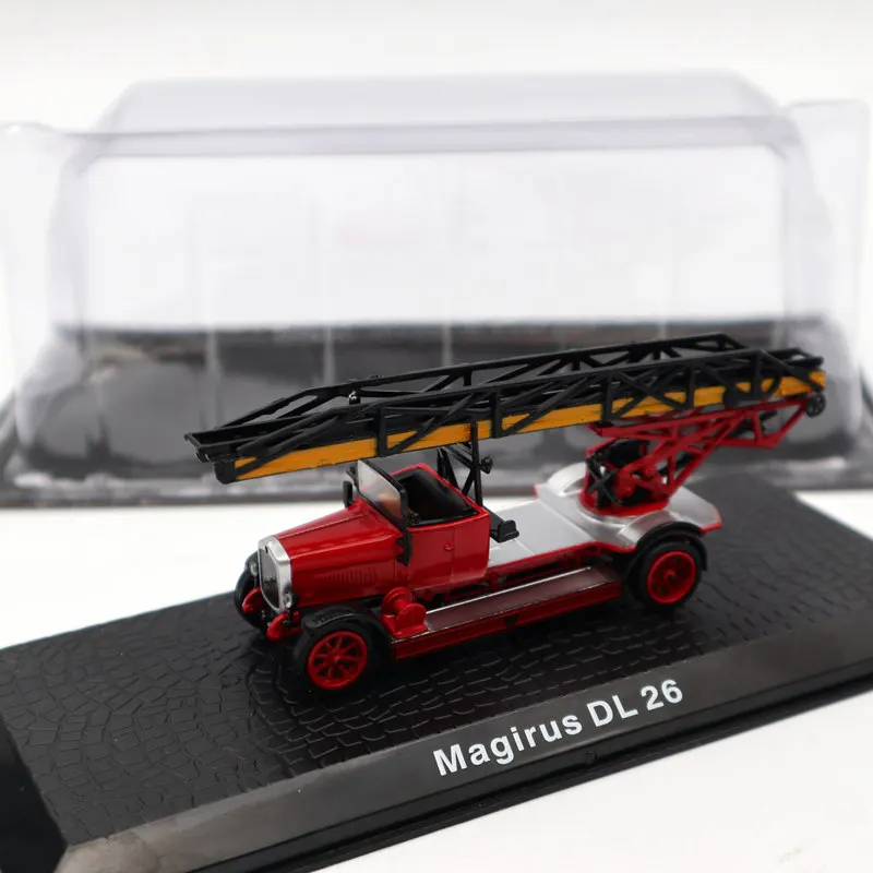 

Atlas 1/72 Magirus DL 26 Fire Engine Red Diecast Models Toys Car Limited Auto Collection