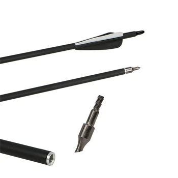 

6 pieces mixed carbon fiber shaft archery target practicing carbon arrow