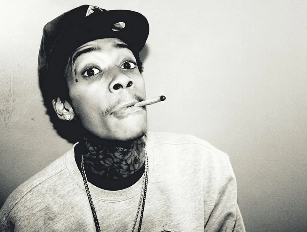 Home Decor Wiz Khalifa Rapper Music Star 1-Silk Art Poster Wall Sicker Decoration Gift