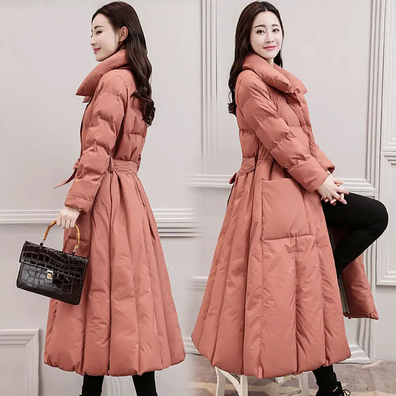 

Down Cotton Padded Winter Jacket Coat Women A-Line Long Parkas Mujer Thick Coat Women Warm Plus Size Women Jacket Overcoat C5700